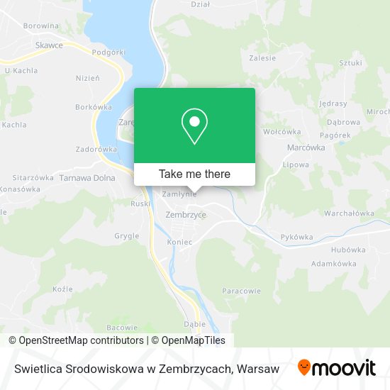 Swietlica Srodowiskowa w Zembrzycach map