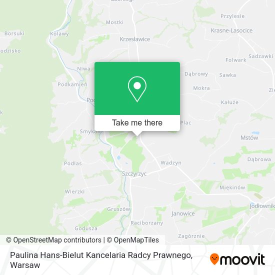 Paulina Hans-Bielut Kancelaria Radcy Prawnego map