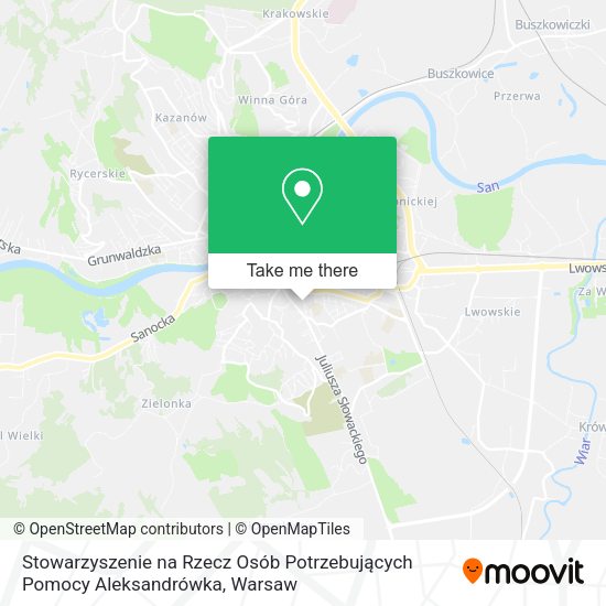 Stowarzyszenie na Rzecz Osób Potrzebujących Pomocy Aleksandrówka map