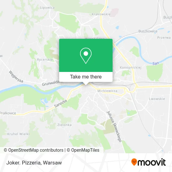 Карта Joker. Pizzeria