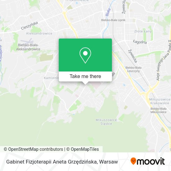 Gabinet Fizjoterapii Aneta Grzędzińska map