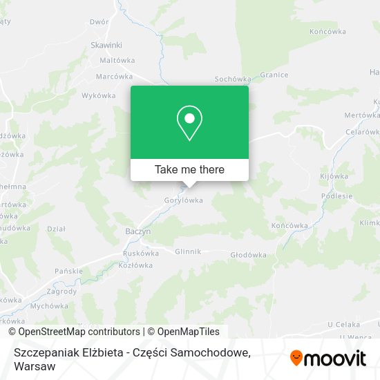 Szczepaniak Elżbieta - Części Samochodowe map