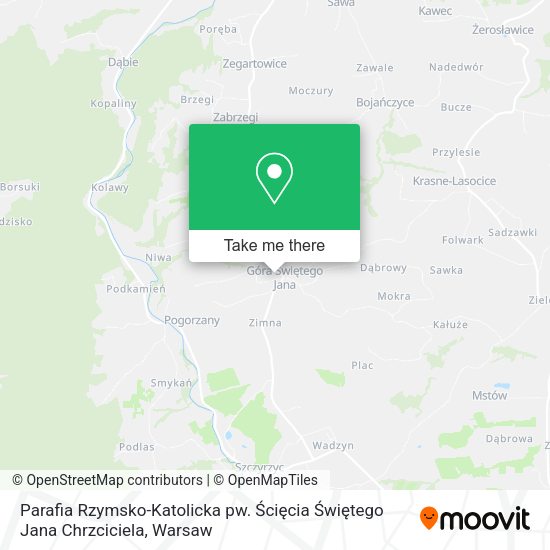 Parafia Rzymsko-Katolicka pw. Ścięcia Świętego Jana Chrzciciela map