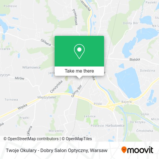 Twoje Okulary - Dobry Salon Optyczny map