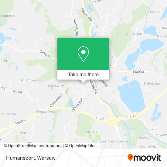 Карта Humansport