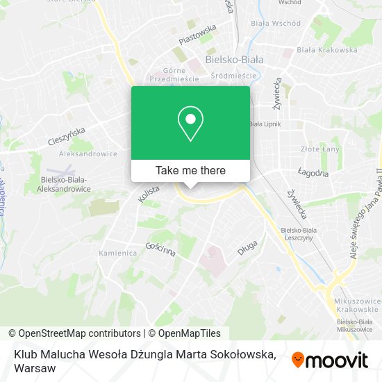 Klub Malucha Wesoła Dżungla Marta Sokołowska map