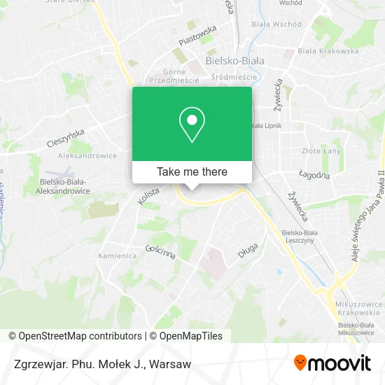 Карта Zgrzewjar. Phu. Mołek J.