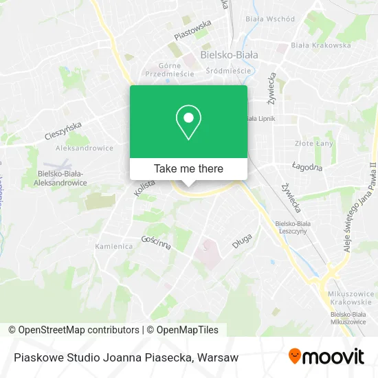 Карта Piaskowe Studio Joanna Piasecka