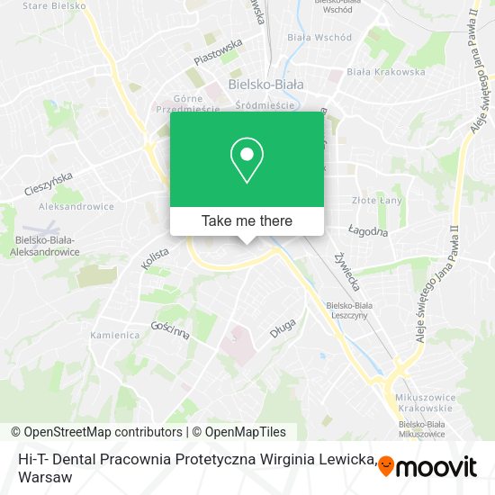 Hi-T- Dental Pracownia Protetyczna Wirginia Lewicka map