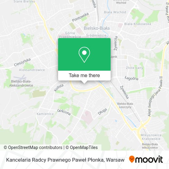 Kancelaria Radcy Prawnego Paweł Płonka map