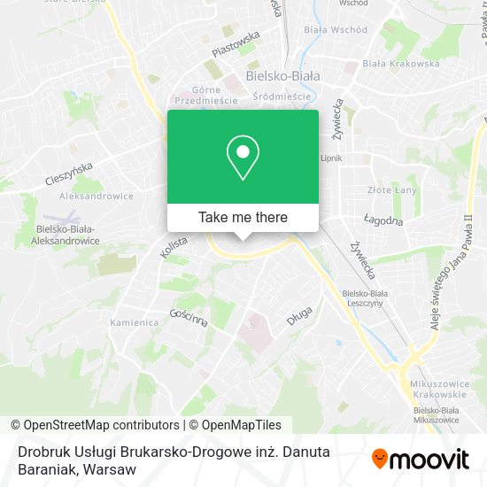 Drobruk Usługi Brukarsko-Drogowe inż. Danuta Baraniak map