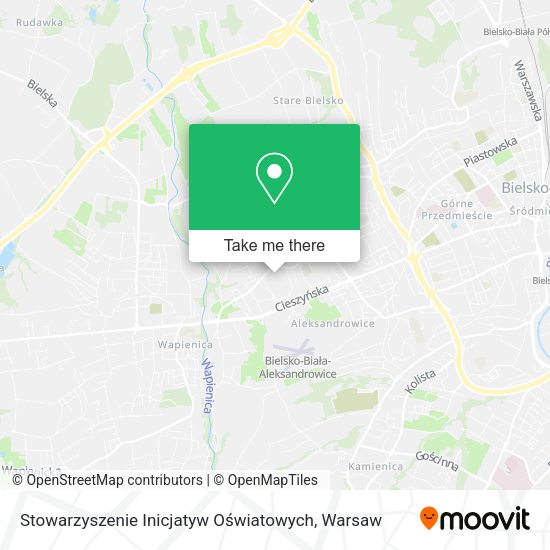 Stowarzyszenie Inicjatyw Oświatowych map