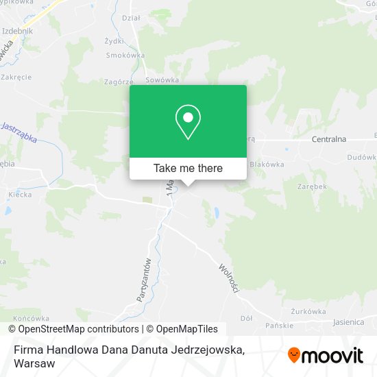 Firma Handlowa Dana Danuta Jedrzejowska map