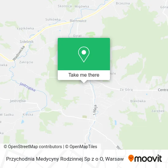 Карта Przychodnia Medycyny Rodzinnej Sp z o O