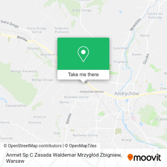 Anmet Sp C Zasada Waldemar Mrzygłód Zbigniew map