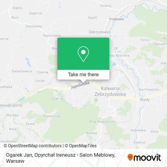 Ogarek Jan, Opyrchał Ireneusz - Salon Meblowy map