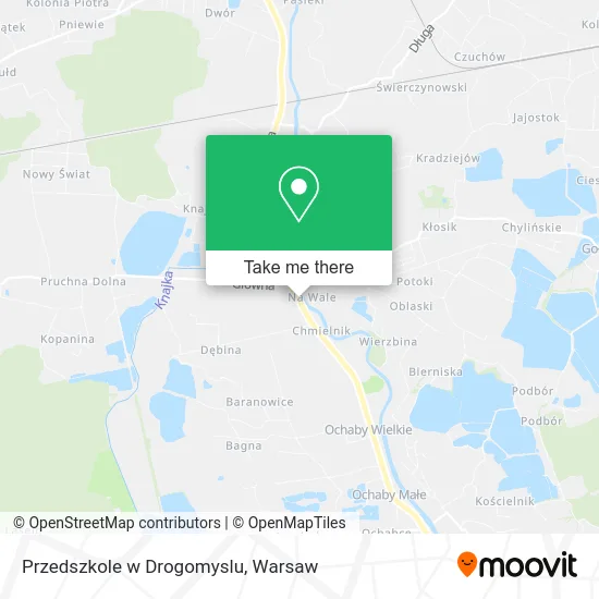 Карта Przedszkole w Drogomyslu