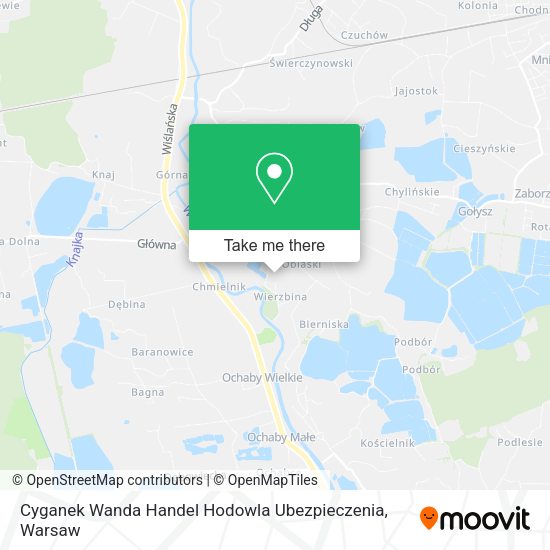 Cyganek Wanda Handel Hodowla Ubezpieczenia map