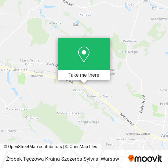 Żłobek Tęczowa Kraina Szczerba Sylwia map