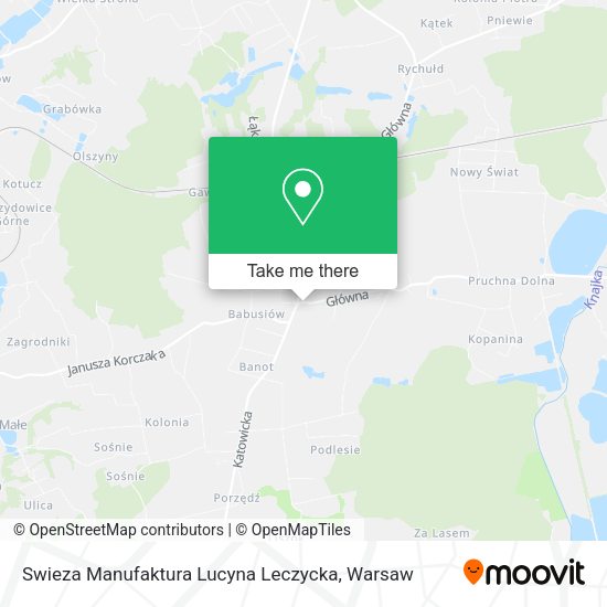 Swieza Manufaktura Lucyna Leczycka map