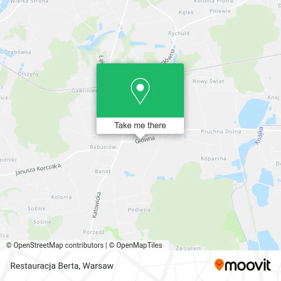 Restauracja Berta map