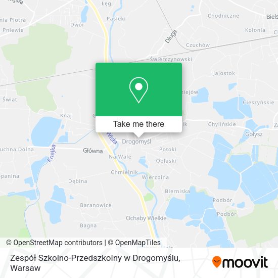 Zespół Szkolno-Przedszkolny w Drogomyślu map