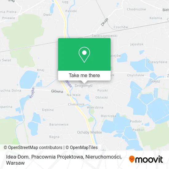 Карта Idea-Dom. Pracownia Projektowa, Nieruchomości