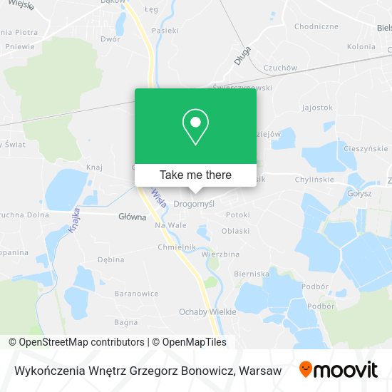 Wykończenia Wnętrz Grzegorz Bonowicz map