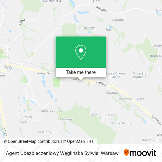 Agent Ubezpieczeniowy Węglińska Sylwia map