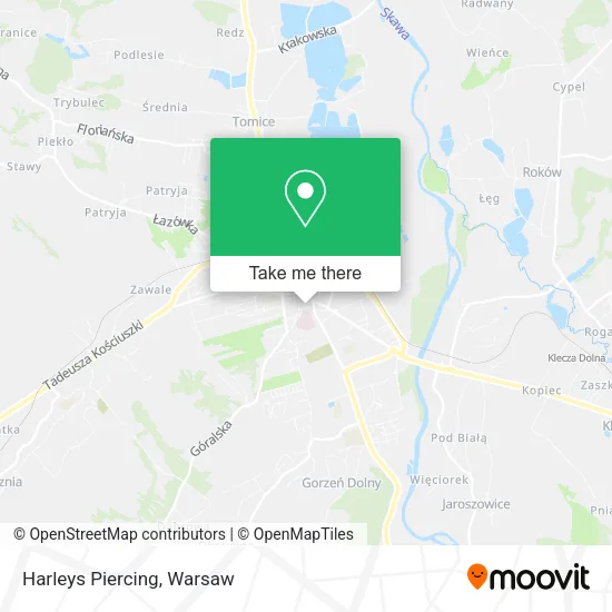 Карта Harleys Piercing