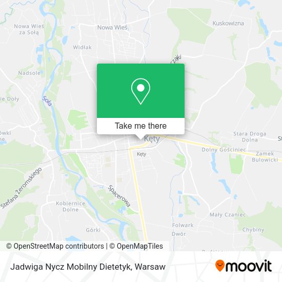 Jadwiga Nycz Mobilny Dietetyk map