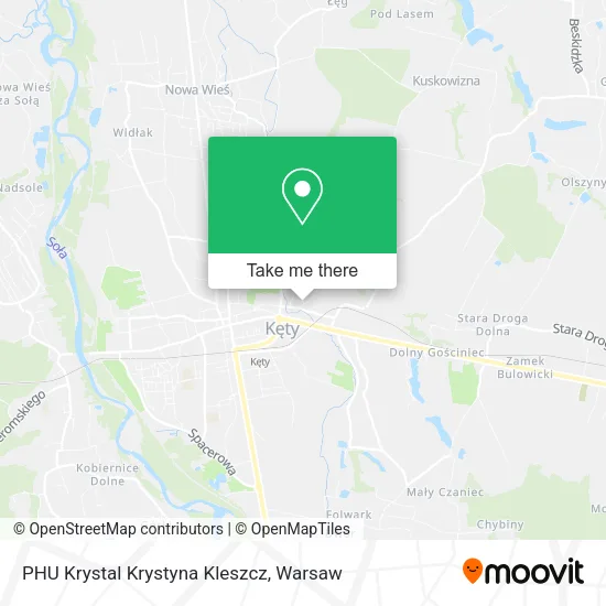 Карта PHU Krystal Krystyna Kleszcz