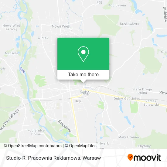 Карта Studio-R. Pracownia Reklamowa
