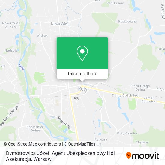 Dymotrowicz Józef, Agent Ubezpieczeniowy Hdi Asekuracja map