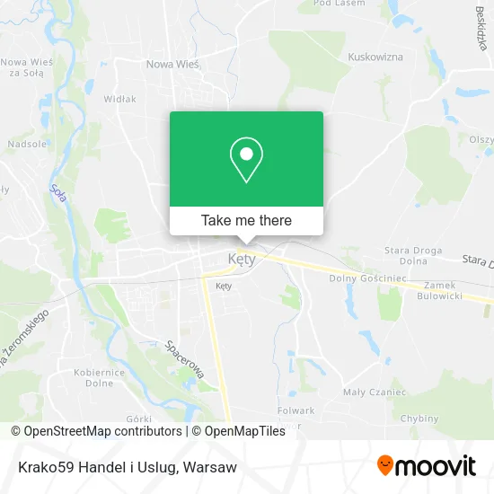 Карта Krako59 Handel i Uslug