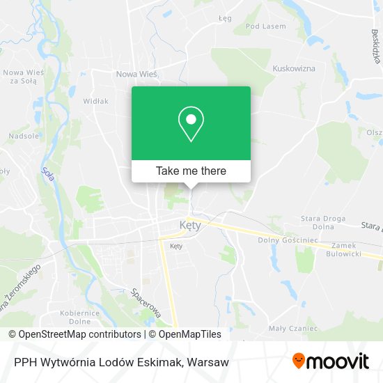 PPH Wytwórnia Lodów Eskimak map