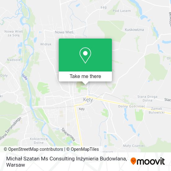 Michał Szatan Ms Consulting Inżynieria Budowlana map