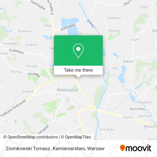 Ziomkowski Tomasz. Kamieniarstwo map