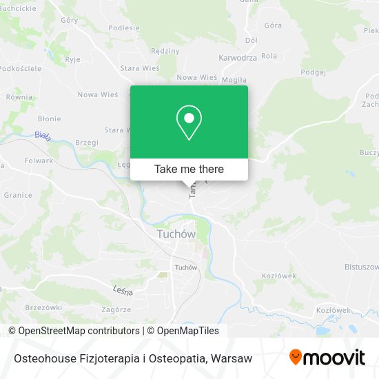 Osteohouse Fizjoterapia i Osteopatia map