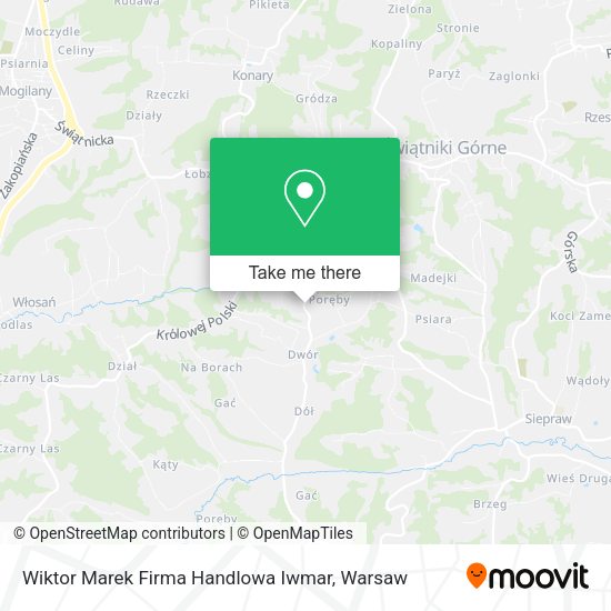 Wiktor Marek Firma Handlowa Iwmar map