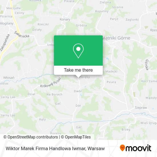 Карта Wiktor Marek Firma Handlowa Iwmar