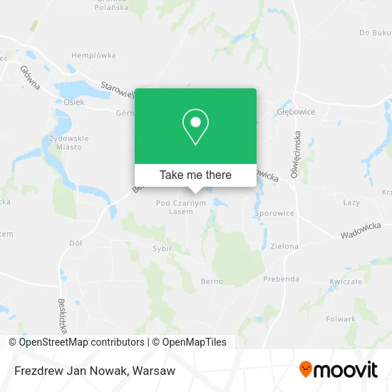 Карта Frezdrew Jan Nowak