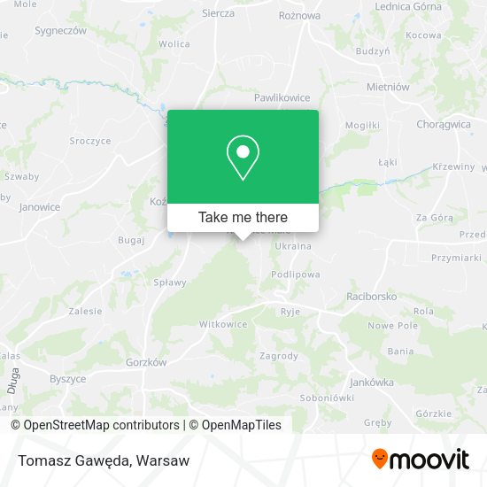 Tomasz Gawęda map