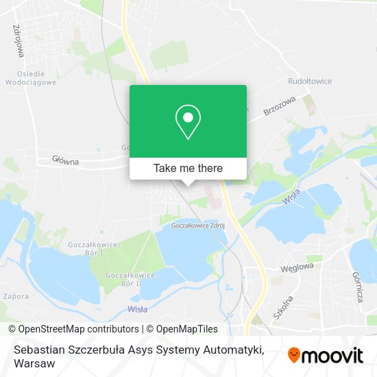 Sebastian Szczerbuła Asys Systemy Automatyki map