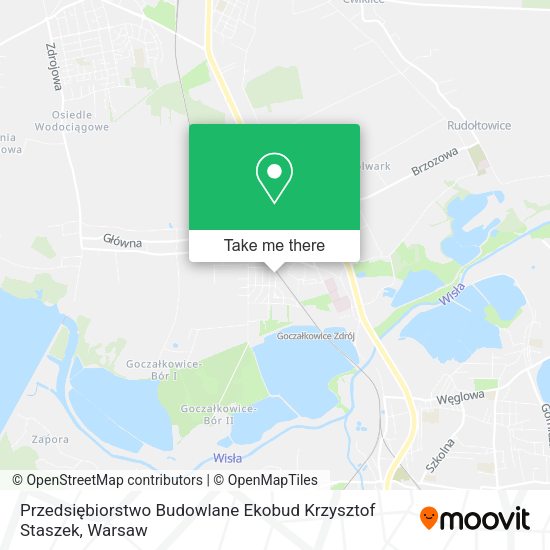 Przedsiębiorstwo Budowlane Ekobud Krzysztof Staszek map