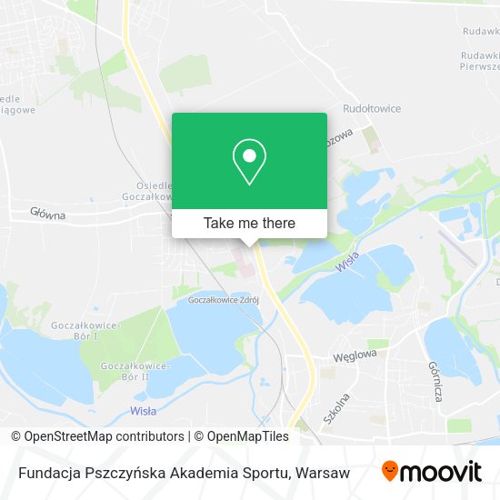 Fundacja Pszczyńska Akademia Sportu map