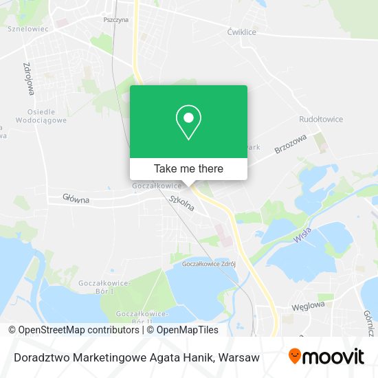 Doradztwo Marketingowe Agata Hanik map