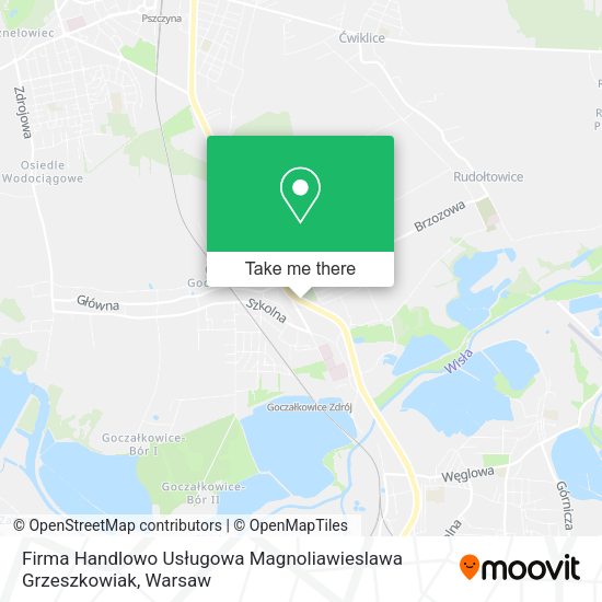 Firma Handlowo Usługowa Magnoliawieslawa Grzeszkowiak map