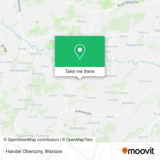 Карта Handel Obwozny