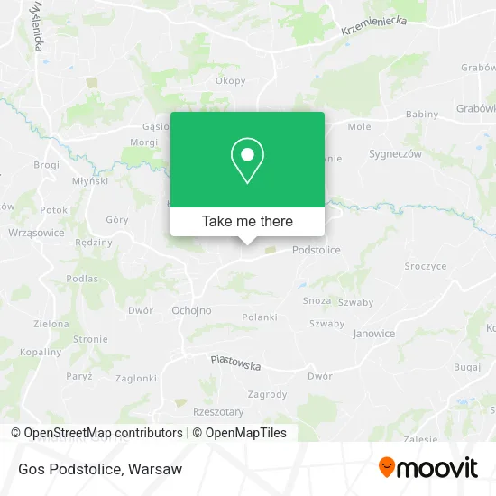 Карта Gos Podstolice